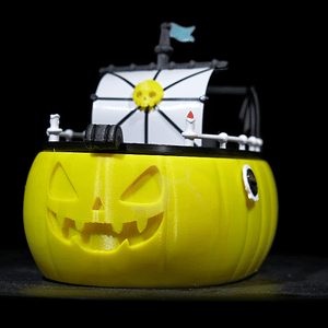 Pumpkin Raider – Halloween RC Boat Model Files