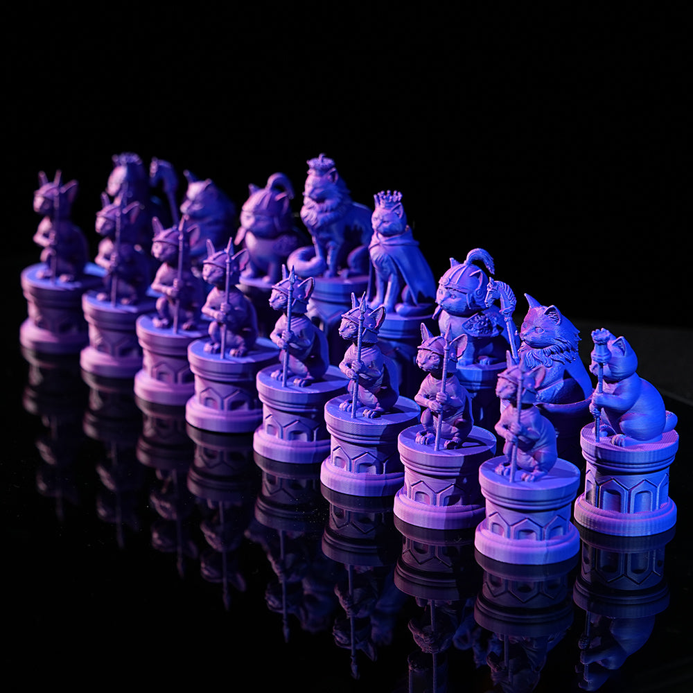 Collection d'échecs du Royaume des Chats