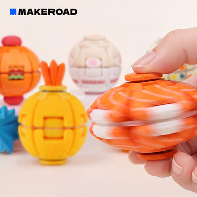 [Foodie Series] HelixCore Press-to-Spin Squishy Ball