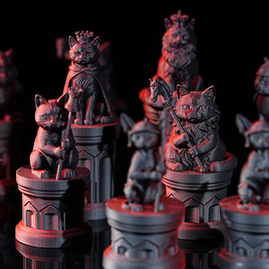 Collection d'échecs du Royaume des Chats