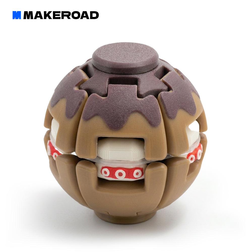 [Foodie Series] HelixCore Press-to-Spin Squishy Ball